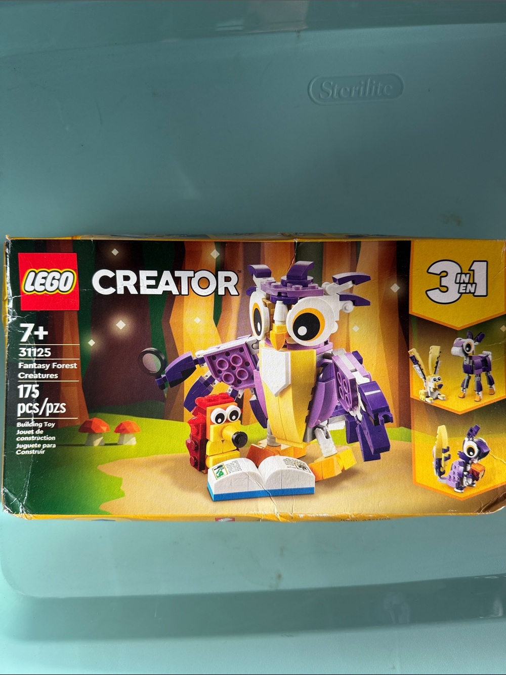 LEGO Creator Fantasy Forest Creatures Building Set - Purple and Yellow